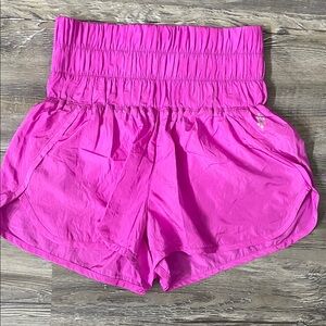 FP Movement by Free People High-Waisted Pink Shorts